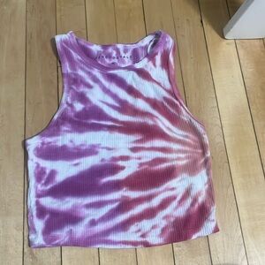 Aeropostale tie dye medium razorback tank